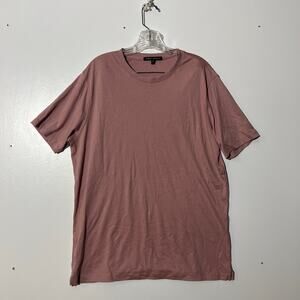 Robert Barakett Georgia Crewneck Short Sleeve Casual Coral T-Shirt Men’s Size XL